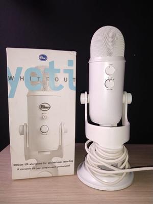Microfono Blue Yeti Whiteout