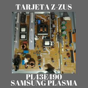 TARJETA Z ZUS TV PLASMA SAMSUNG PL43E490