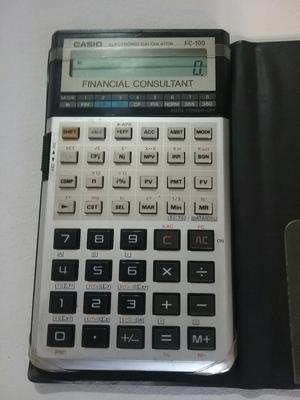 Calculadora Casio Fc 100 Financiera