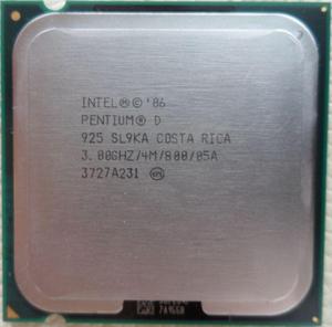 Pentium D  GHZ con Disipador Intel.