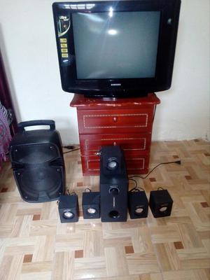 Se Vende Tv.bafle Y Se Encima Teatro