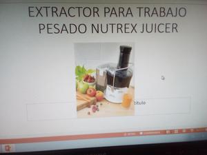 EXTRACTOR NUTREX JUICER RENA WARE