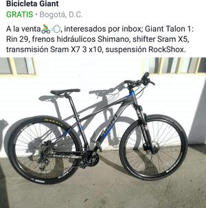 Bicicleta Giant Talon 1