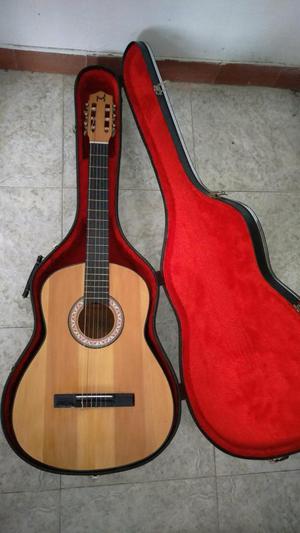 Guitarra Acústica con Estuche Duro