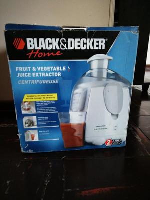 Extractor Fruta Black And Decker