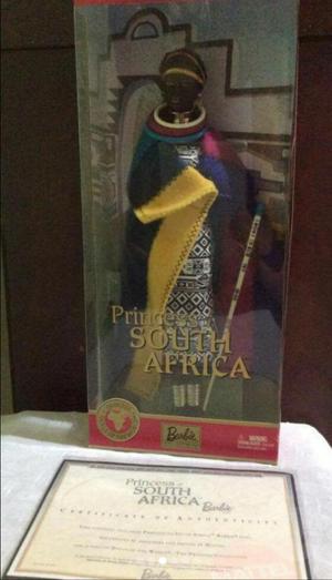 Muñeca Princesa Africa Barbie Coleccion