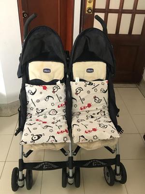 Vendo Coche Doble para Hermosos Gemelos