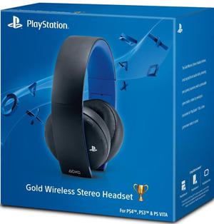 AUDIFONOS PS4 GOLD WIRELESS HEADSET
