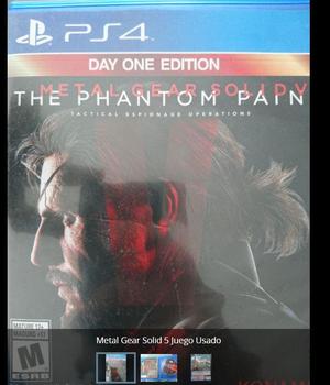 Metal gear Solid 5 V The Phantom Pain Juego para PS4 PRO