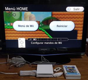 Nintendo Wii Todo original en excelentes condiciones con 3