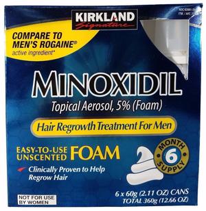 Minoxidil Espuma 5 Kirkland Original