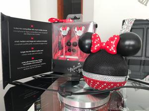 Parlante Y Audifonos Nuevos Minnie Mouse