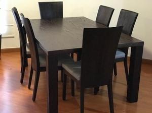 Oportunidad Comedor en Roble 6 Puestos