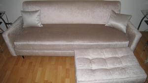 Sofa Cama con puff