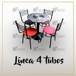 sillas y mesas para cafeteria, restaurante, negocio, puff,