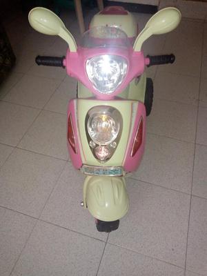 Moto de Bateria para Niña