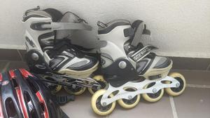 Patines en Linea Y Casco Schwin