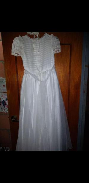 Vestido de primera comunion para nia