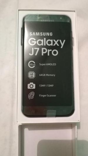 Samsung J7 Pro 64gb Nuevo Libre Negro