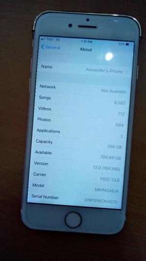 Vendo Cambio iPhone 7 de 256gb No Wifi