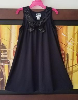 Vestido Talego Negro para Niña Talla 6