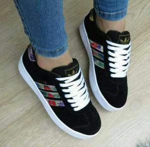 Tenis Mujer Gazelle Y Super Star