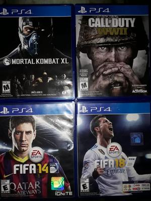 4 video juegos a la venta
