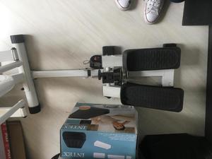 Eliptica bicicleta pesas escalador rueda de cintura