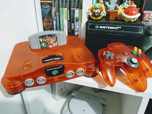 Nintendo 64 Naranja 1 Juego 1 Control