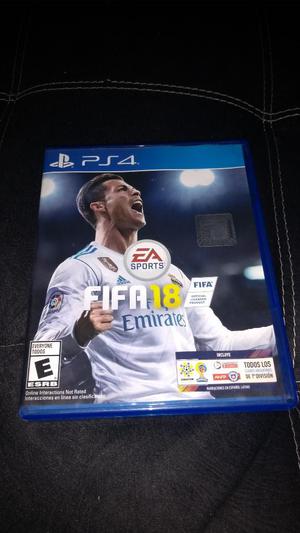 Fifa 18 para Play 4 Ps4 Como Nueva