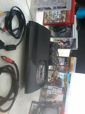 Vendo Ps3 en Buen Estado 9 Juegos