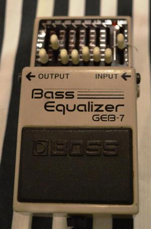 Pedal Boss Geb7 Bass Equalizador