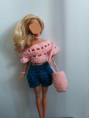 Ropa para muñecas en Crochet