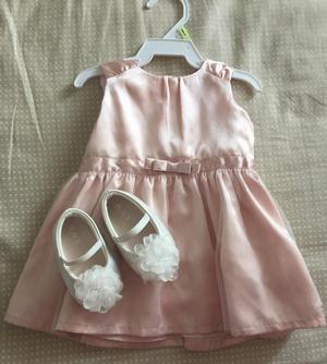 Vendo Vestido de Niña Talla 3-6 Meses