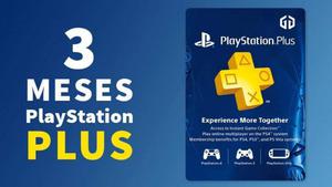 3 Meses de Psplus Promo