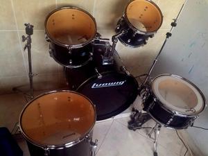 Bateria Musical Ludwig Accent Black Cort