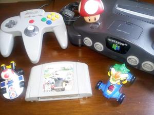 Completo Nintendo 64 con Mario Kart