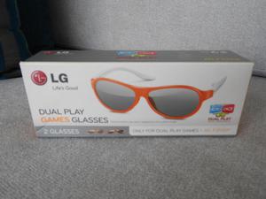 Gafas LG Dual play para TV 3D