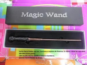 Varita harry potter de Luz NUEVA EN CAJA