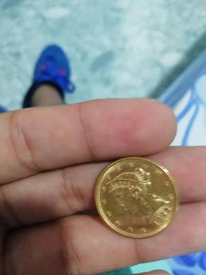 Vendo Moneda Antigua de Oro Muy Hermosa