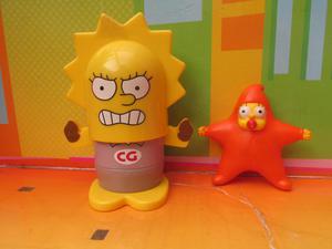 figuras burguer king de los simpsons $ y $