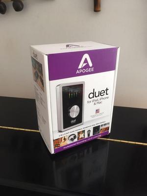 Apogee Duet para Mac, iPad iPhone NUEVO