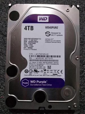 Disco duro Western Digital Purple de 4 TB