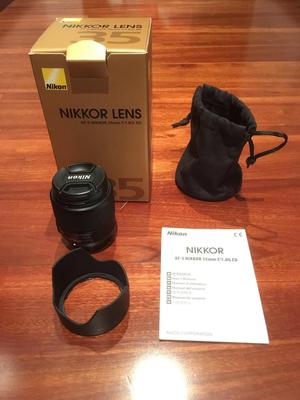 Nikon 35mm F/1.8g Afs Ed Nikkor Lente Full Frame