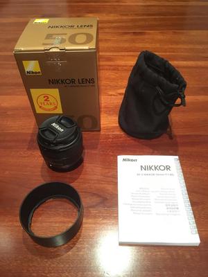 Nikon Afs Nikkor 50mm F/1.8g Lente Full Frame