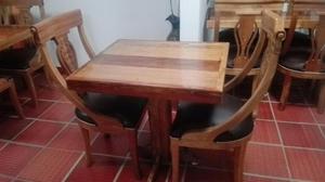 venta sillas y mesas para restaurante