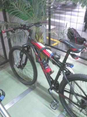 Bicicleta Gw 27.5 Color Negro Mate Rojo