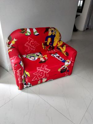 Sofa Cama para Bebe Roja