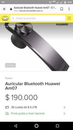 Audifo Bluetooth