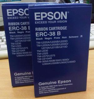 CARTUCHO IMPRESORA EPSON ERC38B $ CAJA